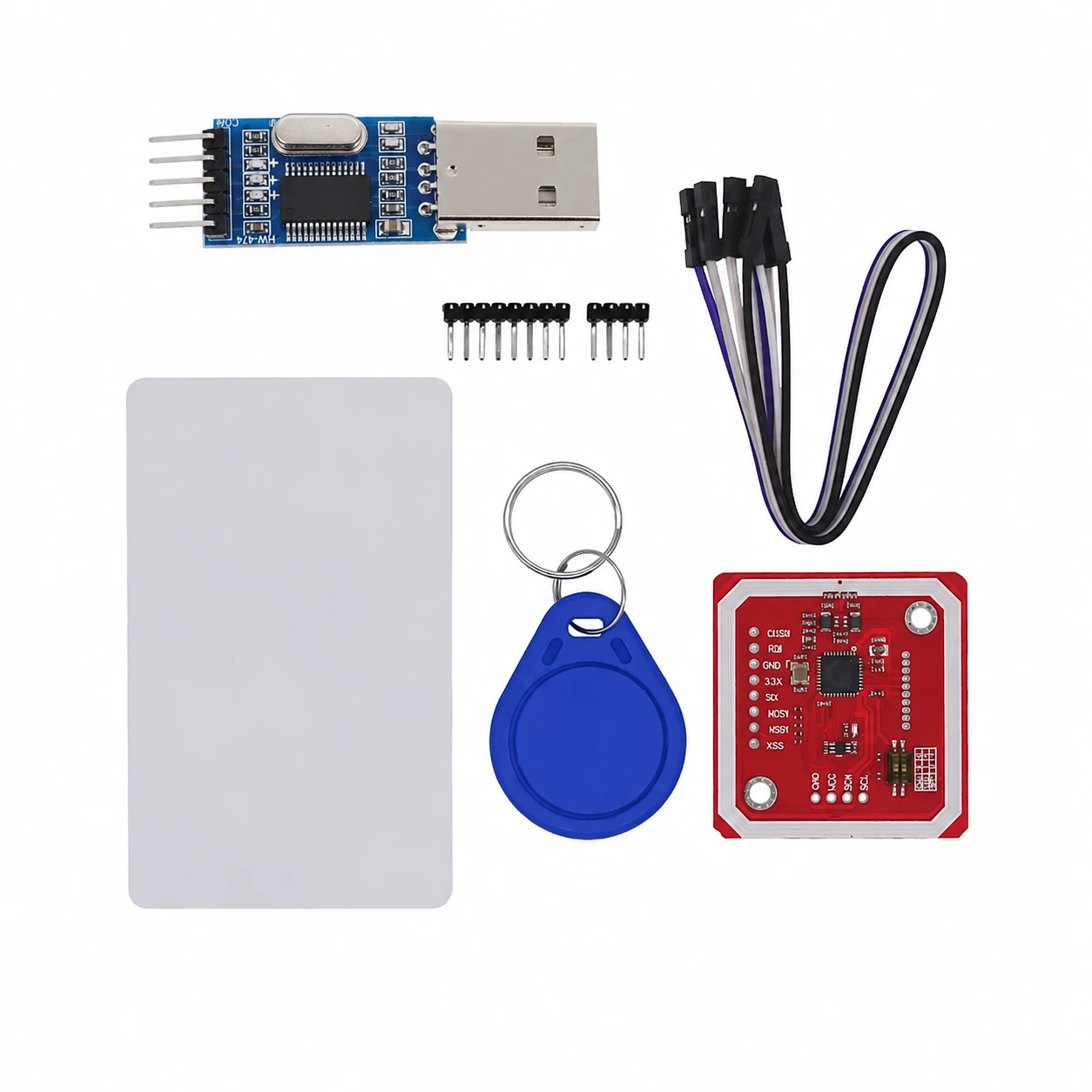 PN532 NFC RFID V3 модул – Reader/Writer с поддръжка на I2C / SPI / HSU за Arduino
