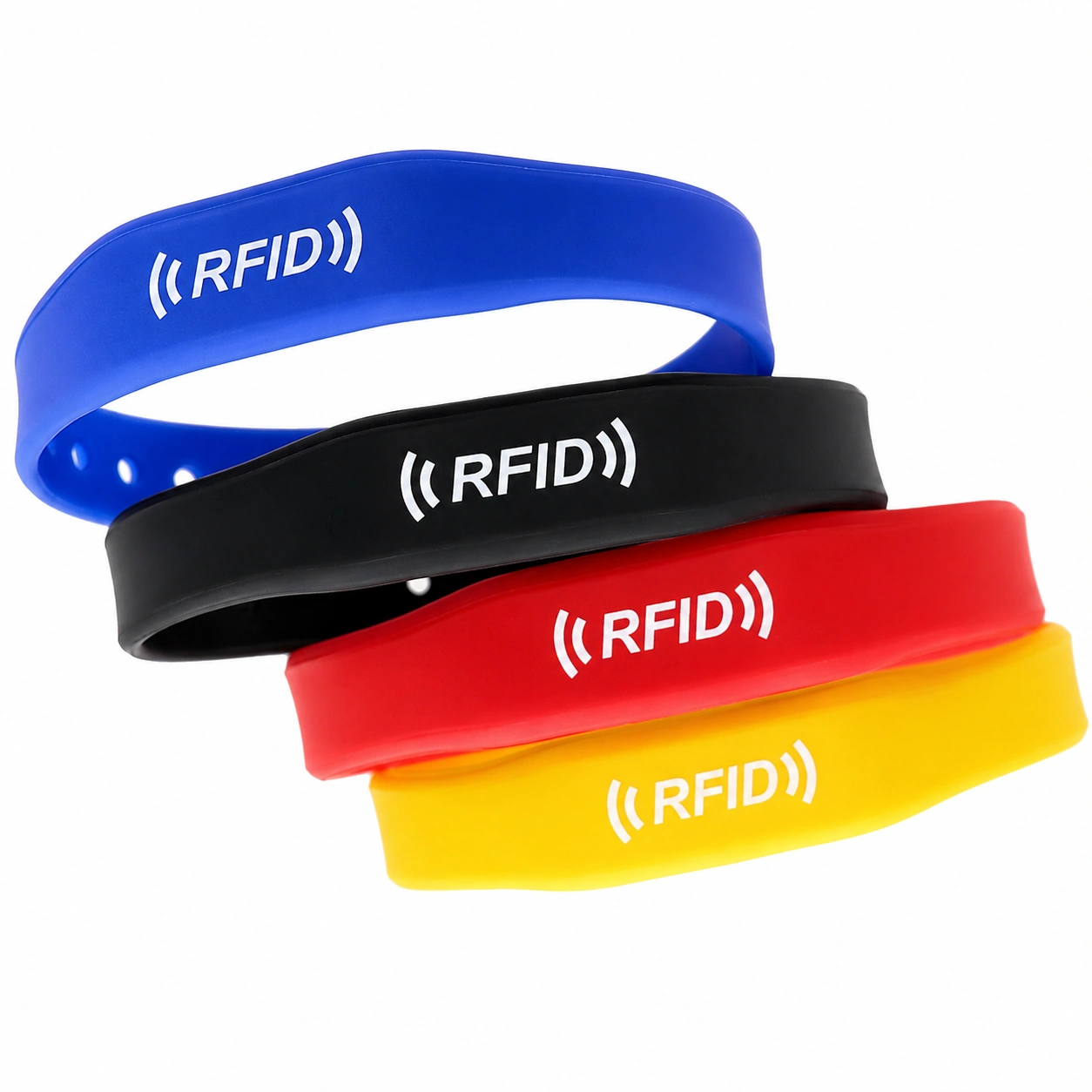 Силиконова RFID NFC Гривна 13.56MHz CUID Gen2