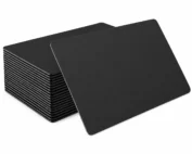 Черна NFC Карта NTAG215 504 Bytes – Водоустойчива PVC Карта 13.56 MHz