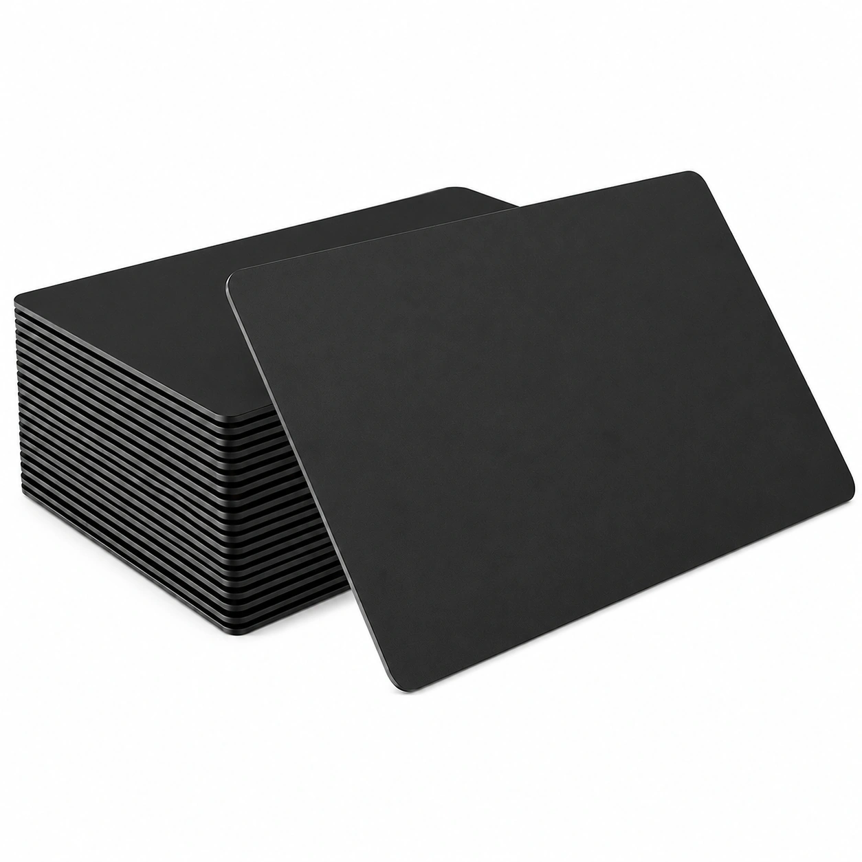 Черна NFC Карта NTAG215 504 Bytes – Водоустойчива PVC Карта 13.56 MHz